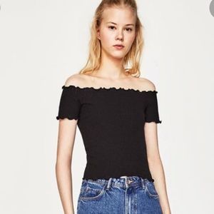 Zara Off Shoulder Tank
